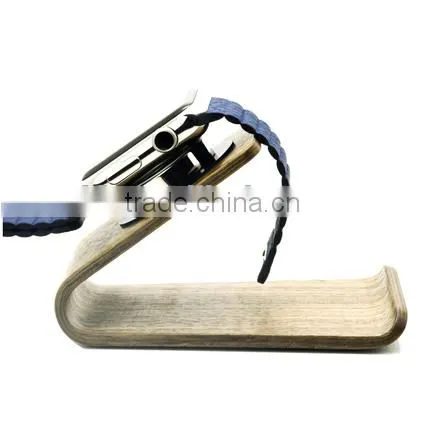 Nature Wooden With High Tech Sticker Phone Stand