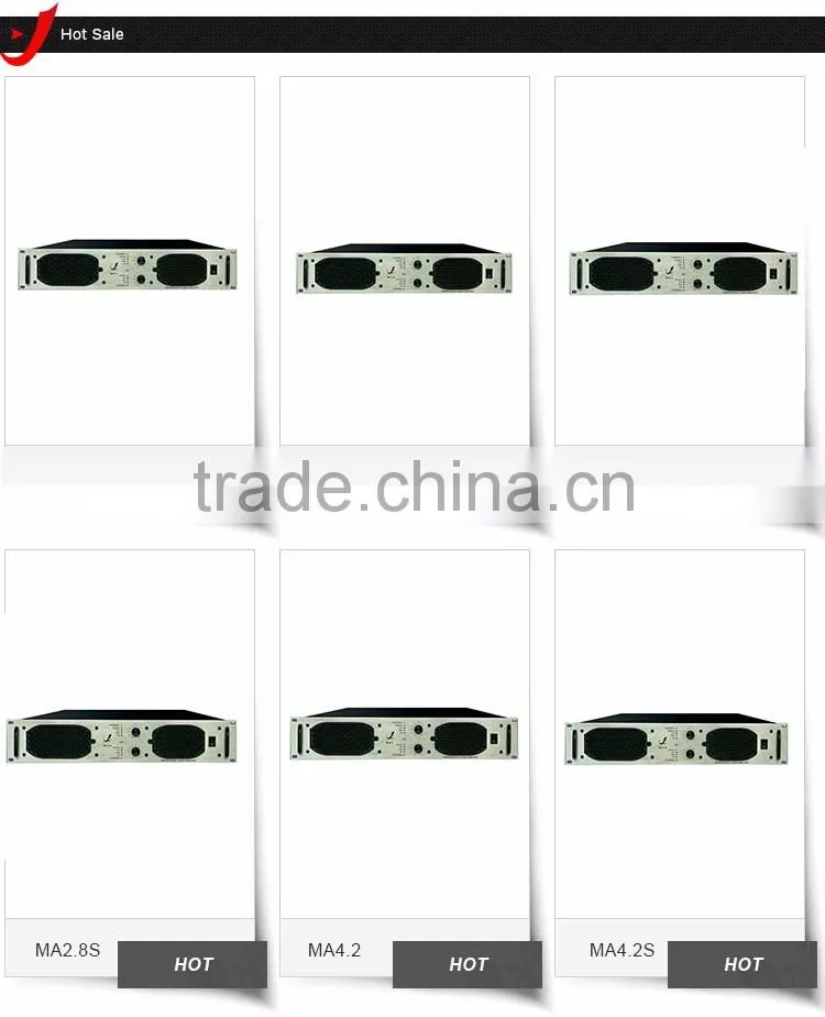 MA1.3-300W Pro Audio Sound Power Amplifier For Indoor Events