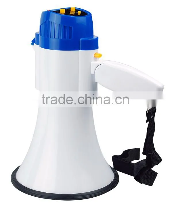 pp plastic handhold megaphone/ hot sell pp plastic megaphone