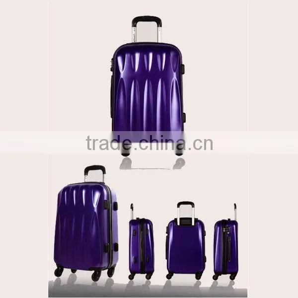 2015 china alibaba New product beautuful pc travel trolley,pc travel luggage