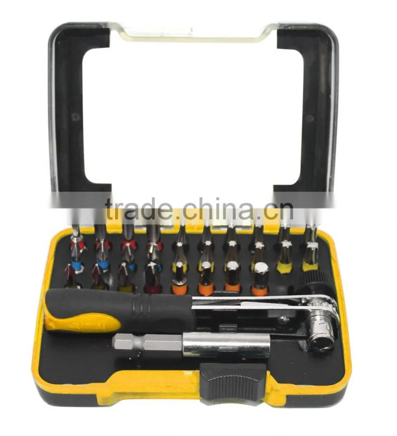 30 pcs ratchet bit set