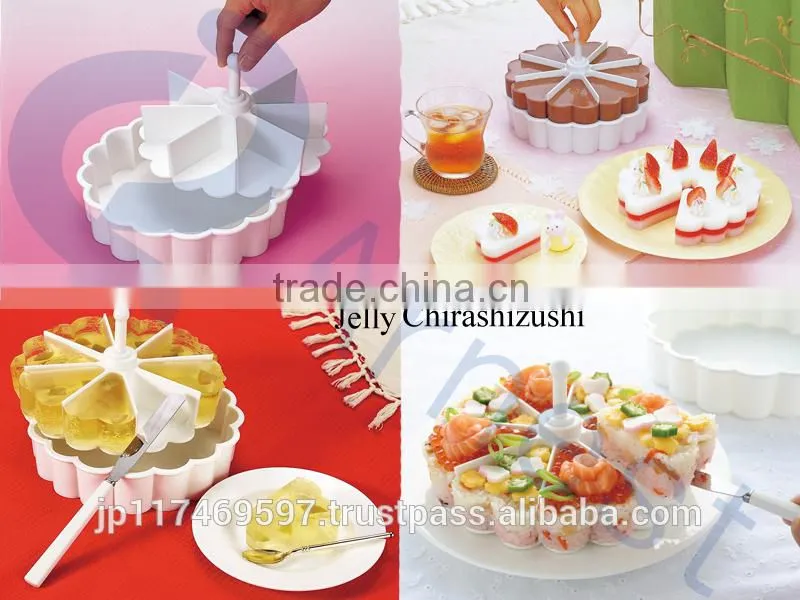 japanese kitchenware cookware cooking utensils accessory dessert sweets jelly sushi cake molds tools for decoration spatula set