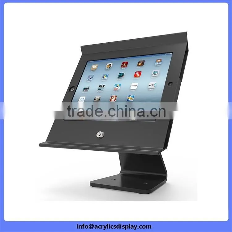 Durable useful acrylic tabletop display stand
