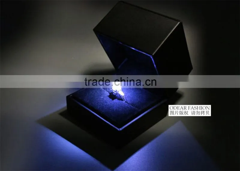2015 new design solid wooden ring necklace earring box set