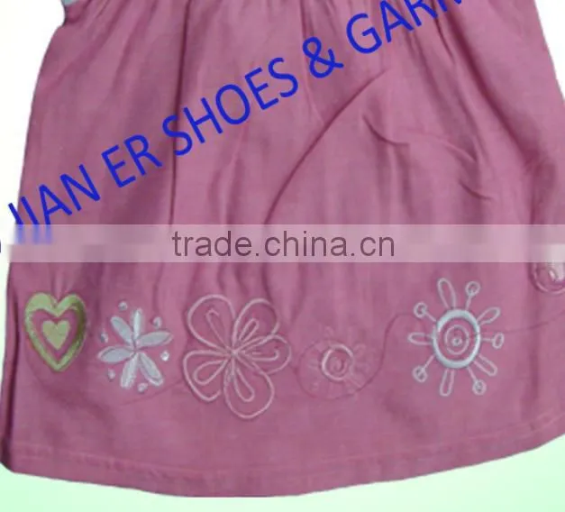 new model cheap wholesale Embroidered girl dresses