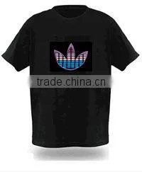 Hot Sale Sound Activated El T-shirt