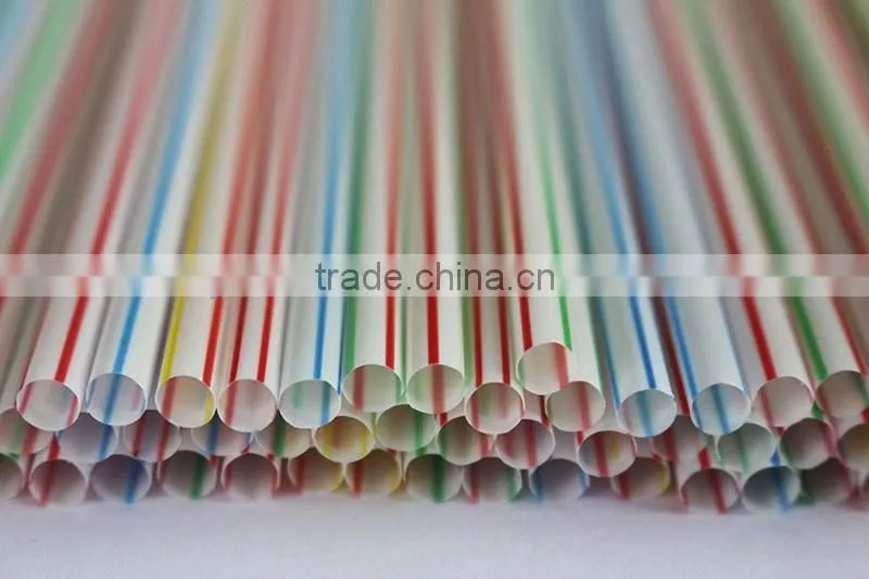 Automatic individual drinking straw packing machine