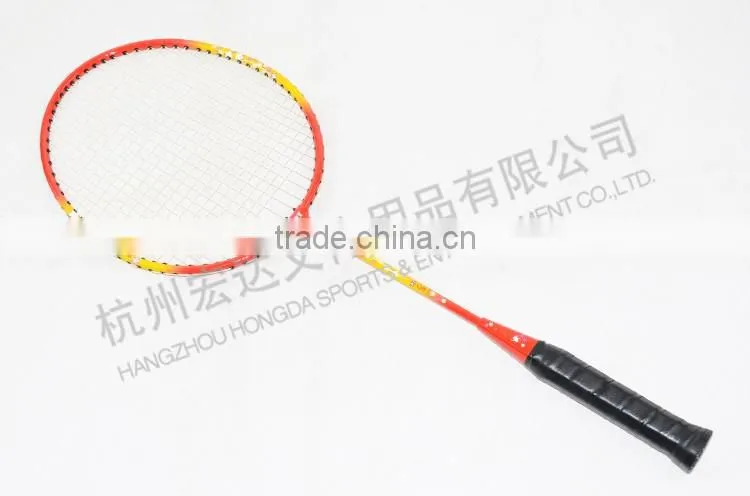 GX-T03 RED high quality steel kids new sport toys badminton racket/racquet