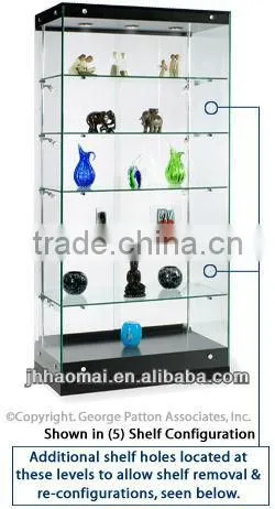 spot lighted Display Case