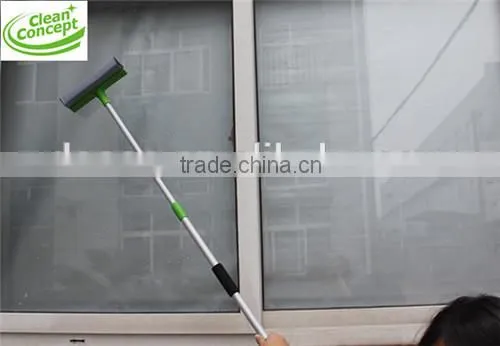 Long handle window wiper window squegee