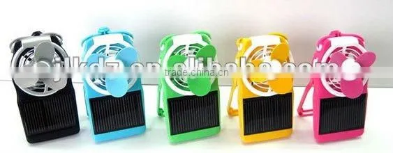 latest promotional boys gift item fan with solar battery