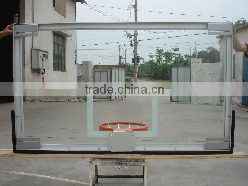 tempered glass basketball backboard