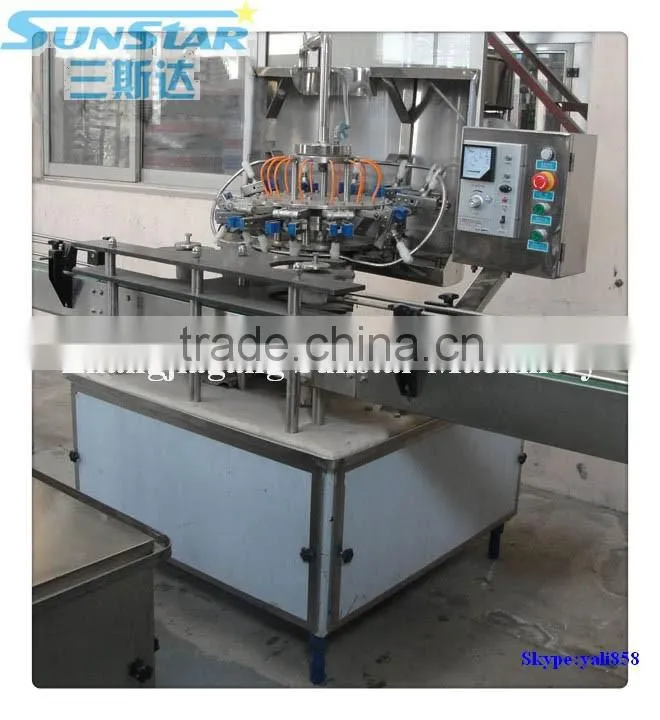 Auto New Empty Glass Bottle Rinsing Machine