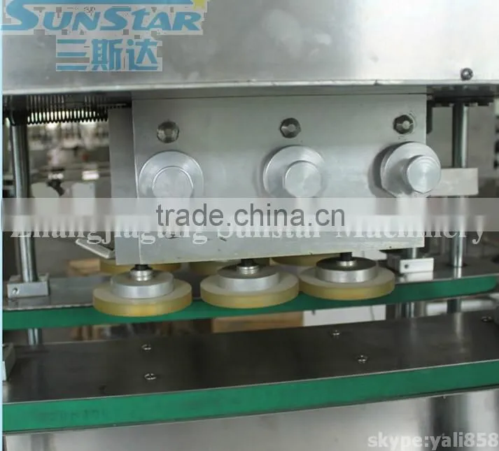 Automatic Glass Jar Twist Off Capping Machine