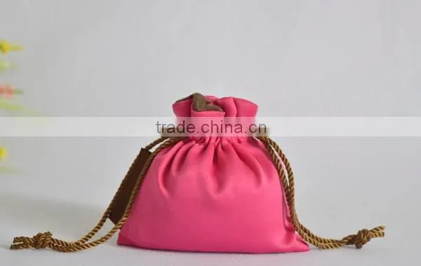 Custom Small Satin Dust Bag For Jewellery