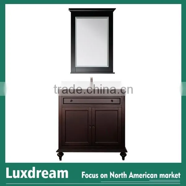 Traditional 24" floor bathroom vanity for North America market