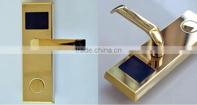 Free software stainless steel RFID smart hotel lock