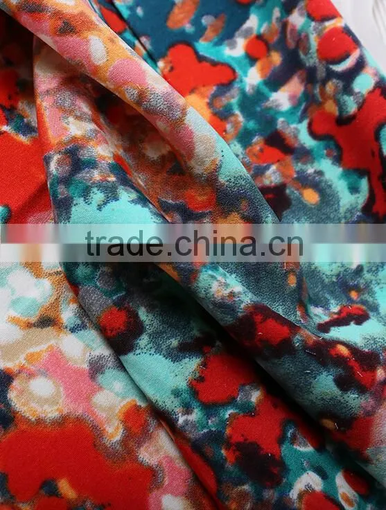 High density 100% polyester satin plain soft fabric for dress wedding garment