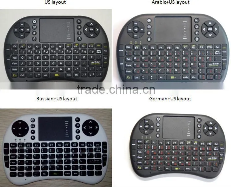 Thai and English Letters USB Silicon Keyboard with Mouse and Touchpad Combo