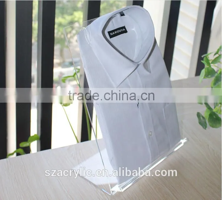 Acrylic Shirt Display clothes display stand