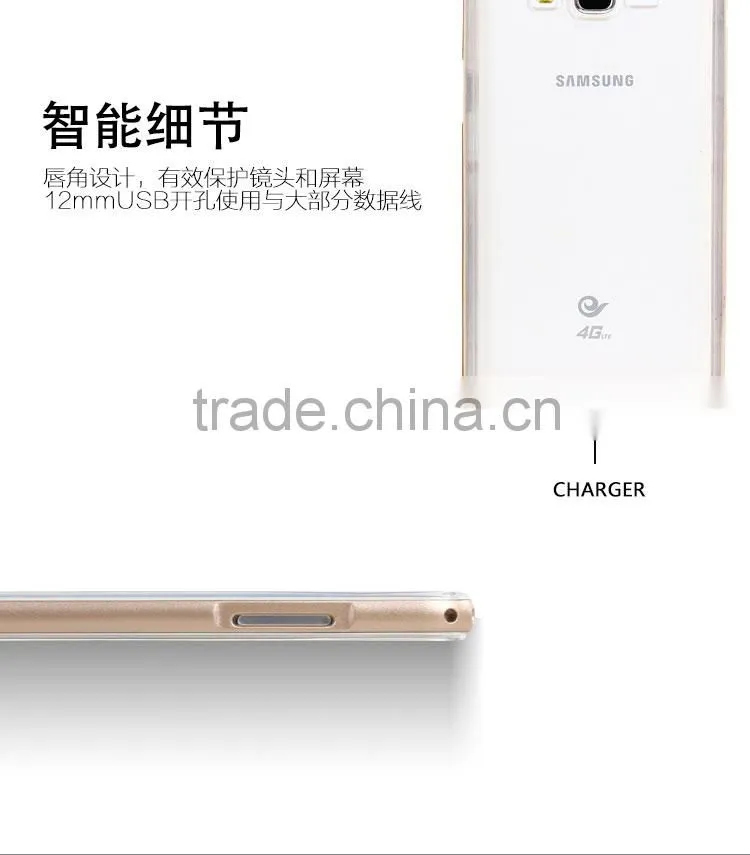 Hot selling transparent tpu cover for samsung g530 tpu cover case
