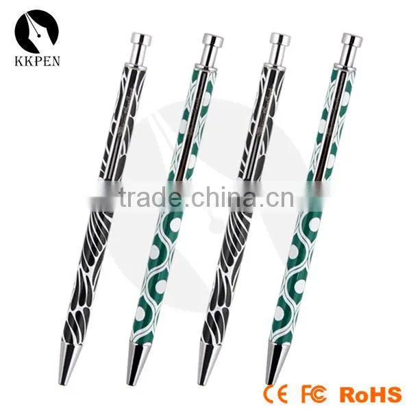 KKPEN ball point pen with diamond 3 in 1 metal multifunction pen custom shape pen