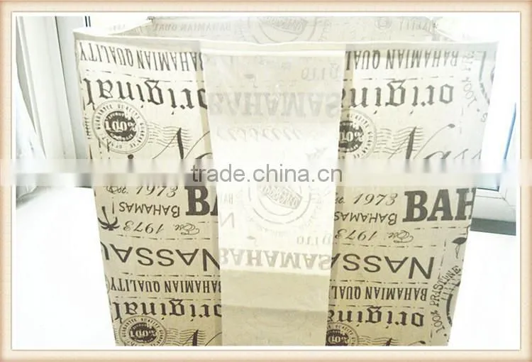 reminiscent england style cotton and linen quilt storage bag with pvc window