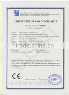 0-80A input 1:3000 split core current transformer SCT-010