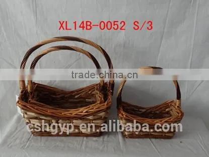Beautiful cotton rush basket
