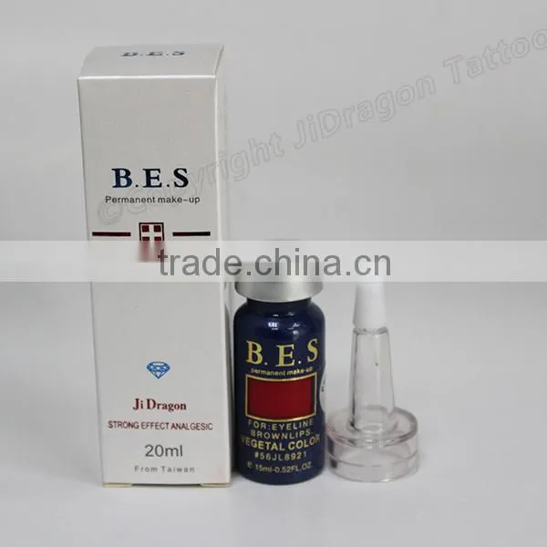 Jilong BES Tattoo Ink Pigment Permanent Make up Tattoo Ink for Eyebrow Lips
