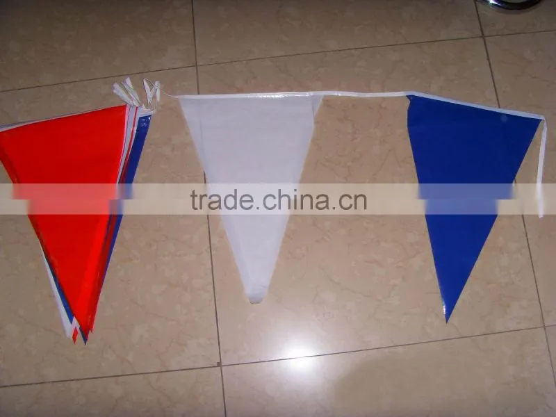 Promotional custom printed cheap plastic bunting