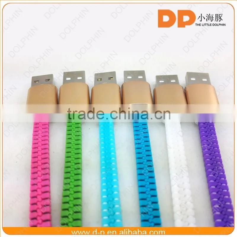 zipper usb cable 2-in-1 cable zipper USB data cable world best selling products
