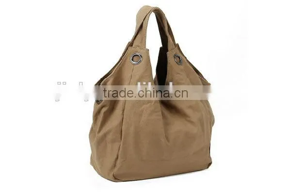 Hot sell leisure canvas travel handbag
