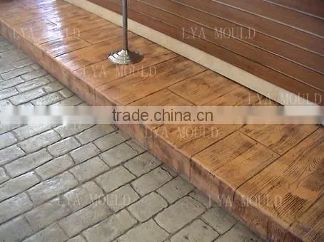 many different beautiful designs for rubber stamp concrete stamp mould