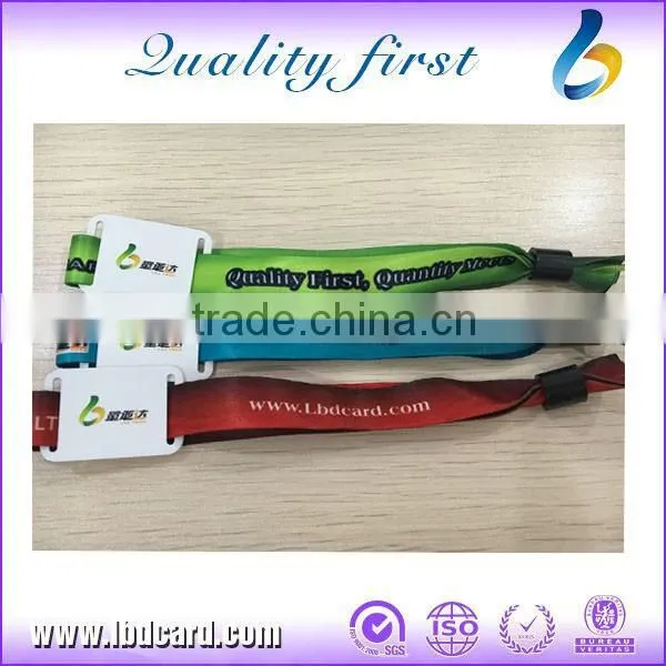 High Quality Custom RFID Nylon Bracelet, Woven Bracelets Manufacturer