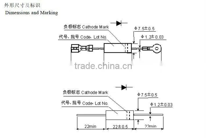 CL04-12 Alibaba China bottom price high voltage diode