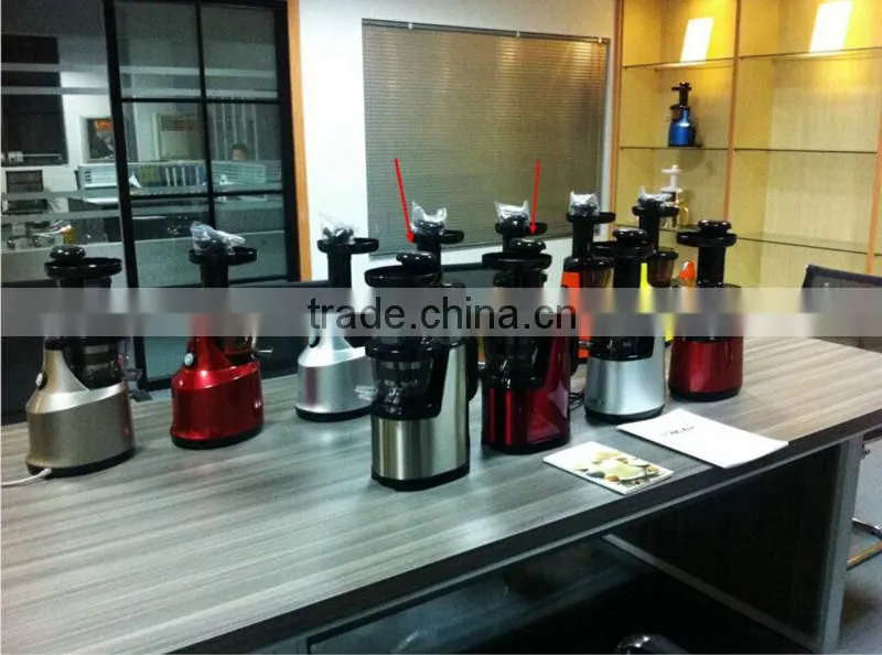 2016 the latest AC motor 43RPM stainless steel housing slow juicer
