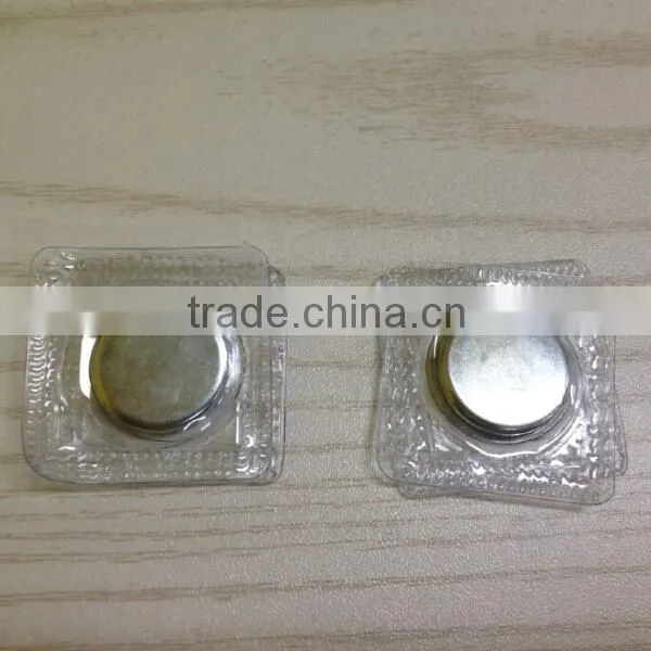 china manufacturer wholesale strong neodymium magnet hidden sewing PVC magnet with waterproof for bags and clothes and shirts