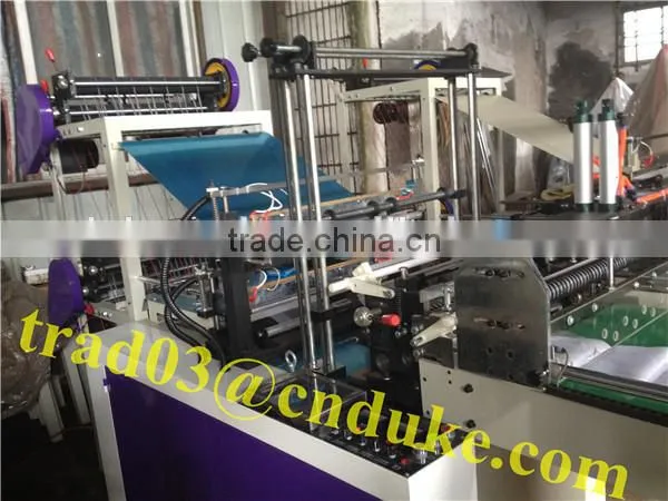 Low Price New Design With Transfer Belt Bottom Sealing Flat Bag Making Machine