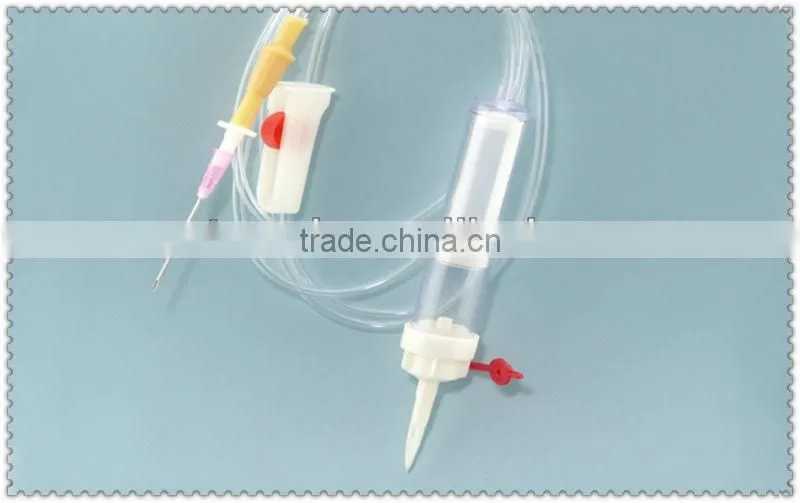 Medical blood transfusion set