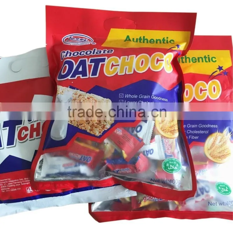 SANTA Crispy Milk&Choco Flavour oat chocolate biscuit bar