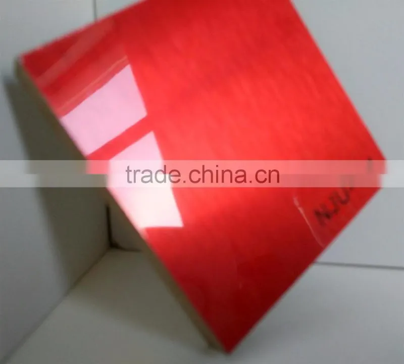 Metal uv mdf backside white melamine