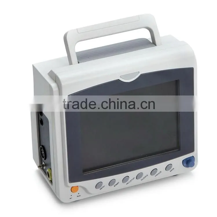 Hot Selling Computer style Portable 8.4 inch Patient Monitor multi parameter ECG, NIBP, SPO2, PR