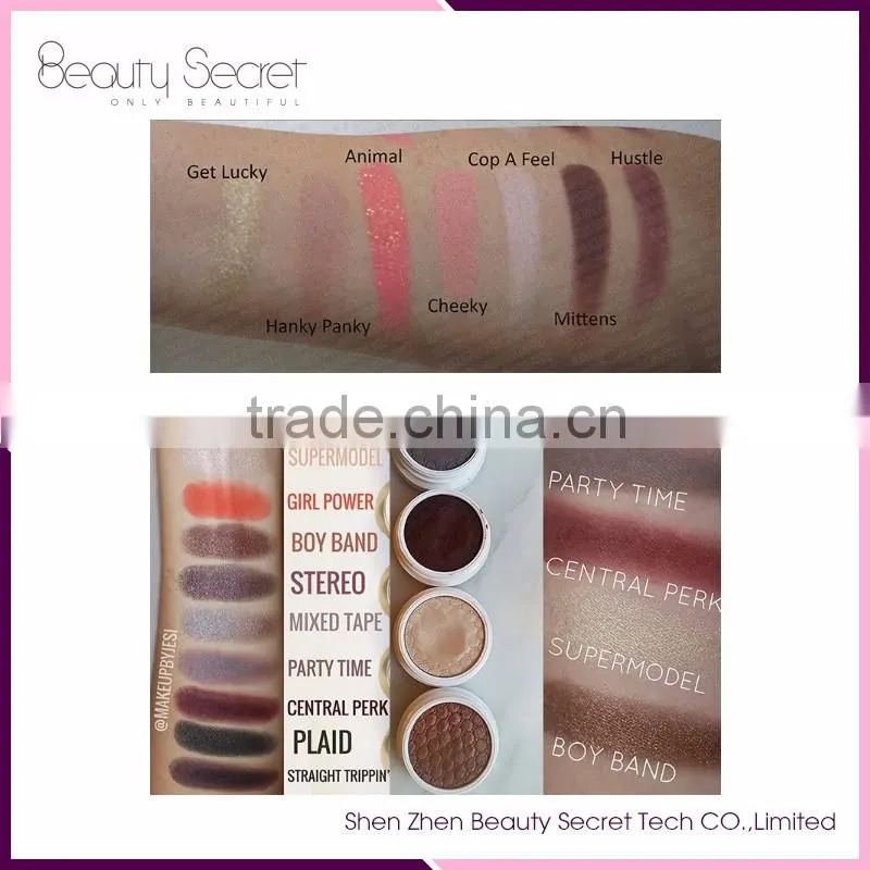 the newest beautiful make up cosmetics glitter eyeshadow