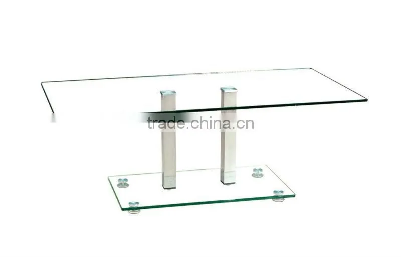 2013 new design black acrylic table with magazine hoders