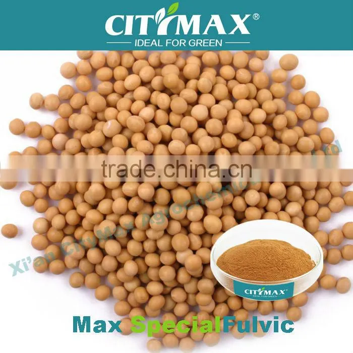yellow powder fulvic acid biological fertilizer