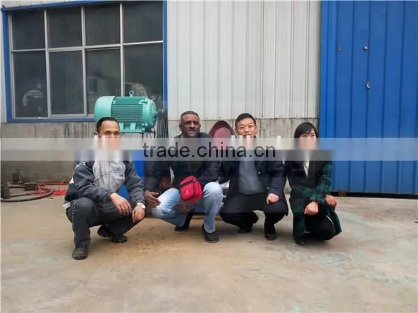Energy saving wood briquettes machine