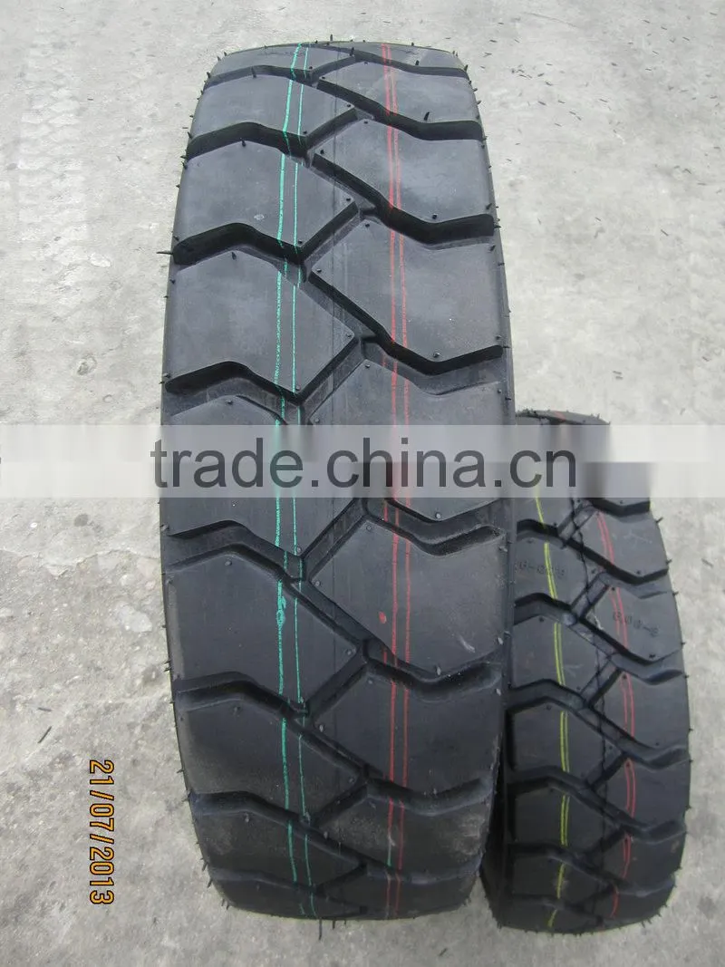 Pneumatic Forklift tyre 5.00-8 nylon tyre