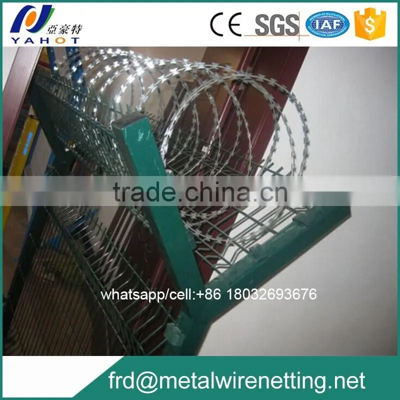 Nine Strips Razor Blade Wire Machinery/Razor Barbed Wire Making machine
