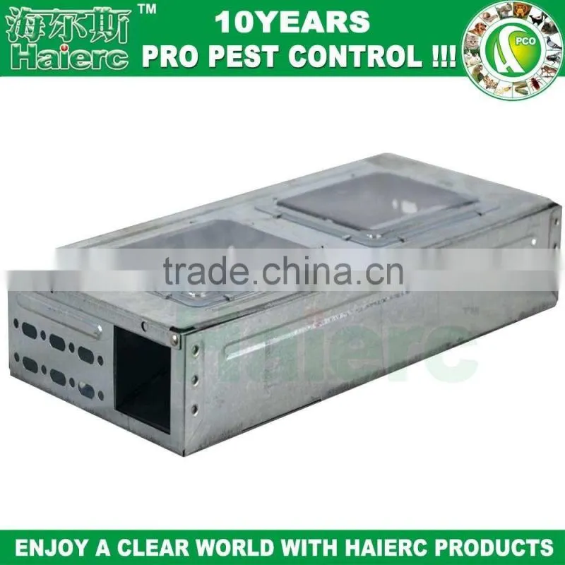 humane multi live catch animal rat cages trap/rat cage trap use large rodent metal indoor & out/galvanized multi catch rat traps